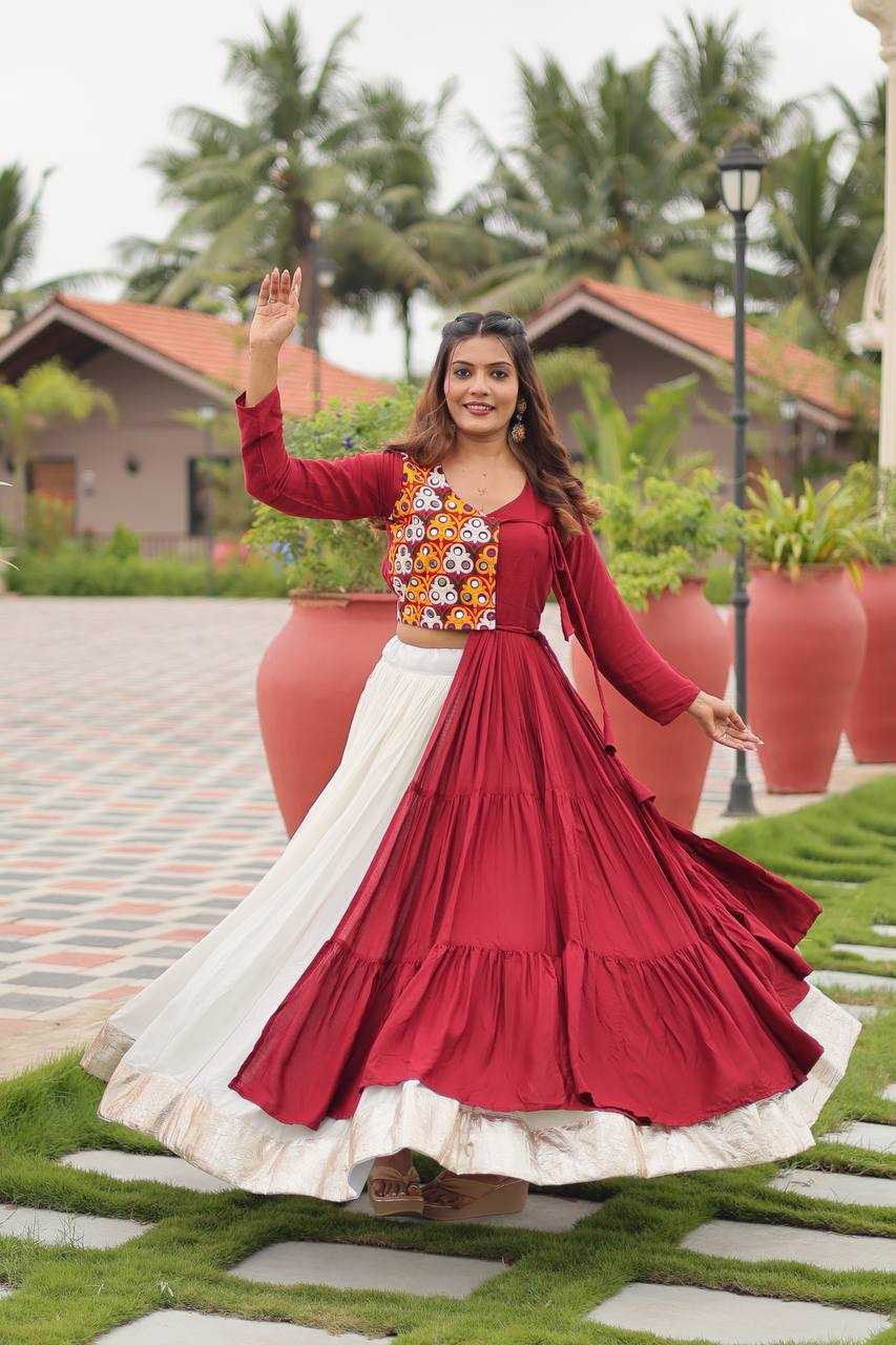Ynf Pure Cotton KESH498 118 Lehengas Festive Collections Wholesale Fancy Lehenga Mirror Work Lehenga Navratri Chaniya Choli Manufacturer