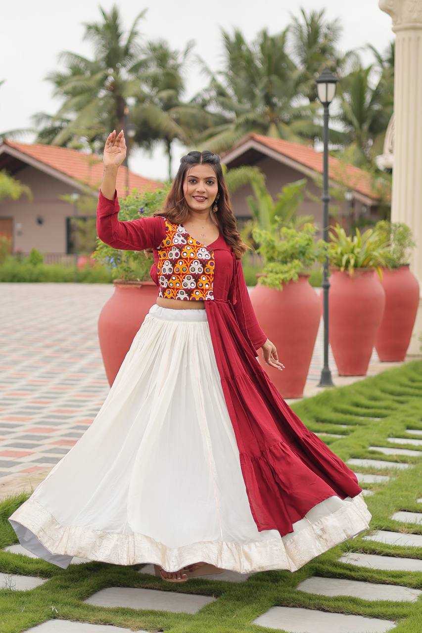 Ynf Pure Cotton KESH498 118 Lehengas Festive Collections Wholesale Fancy Lehenga Mirror Work Lehenga Navratri Chaniya Choli Manufacturer