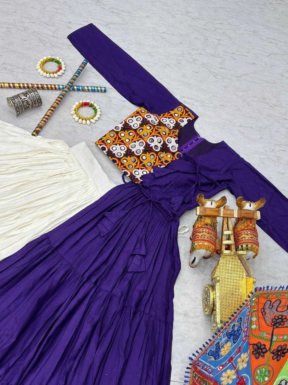 Ynf Pure Cotton KESH498 118 Lehengas Festive Collections Wholesale Fancy Lehenga Mirror Work Lehenga Navratri Chaniya Choli Manufacturer