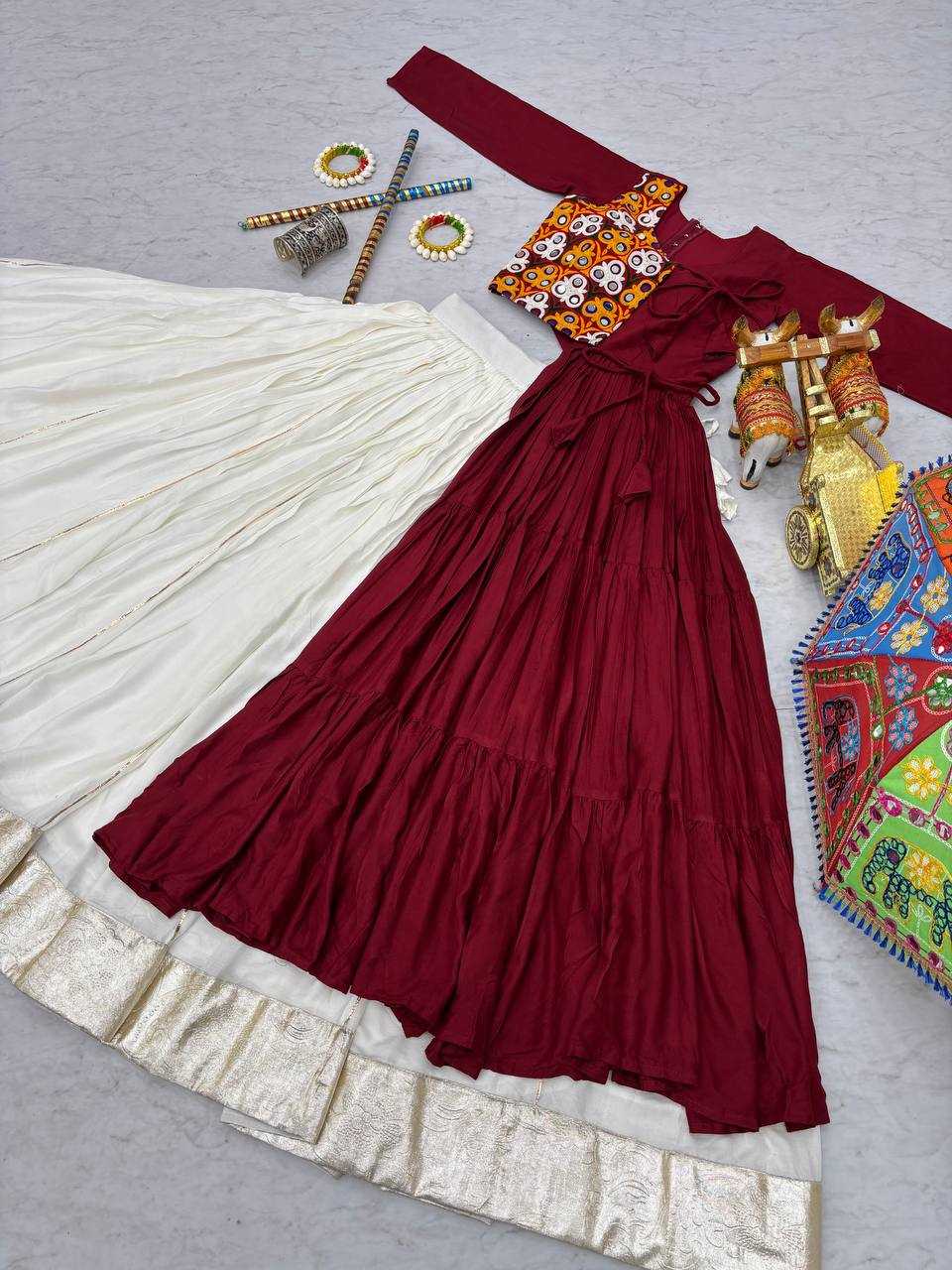 Ynf Pure Cotton KESH498 118 Lehengas Festive Collections Wholesale Fancy Lehenga Mirror Work Lehenga Navratri Chaniya Choli Manufacturer