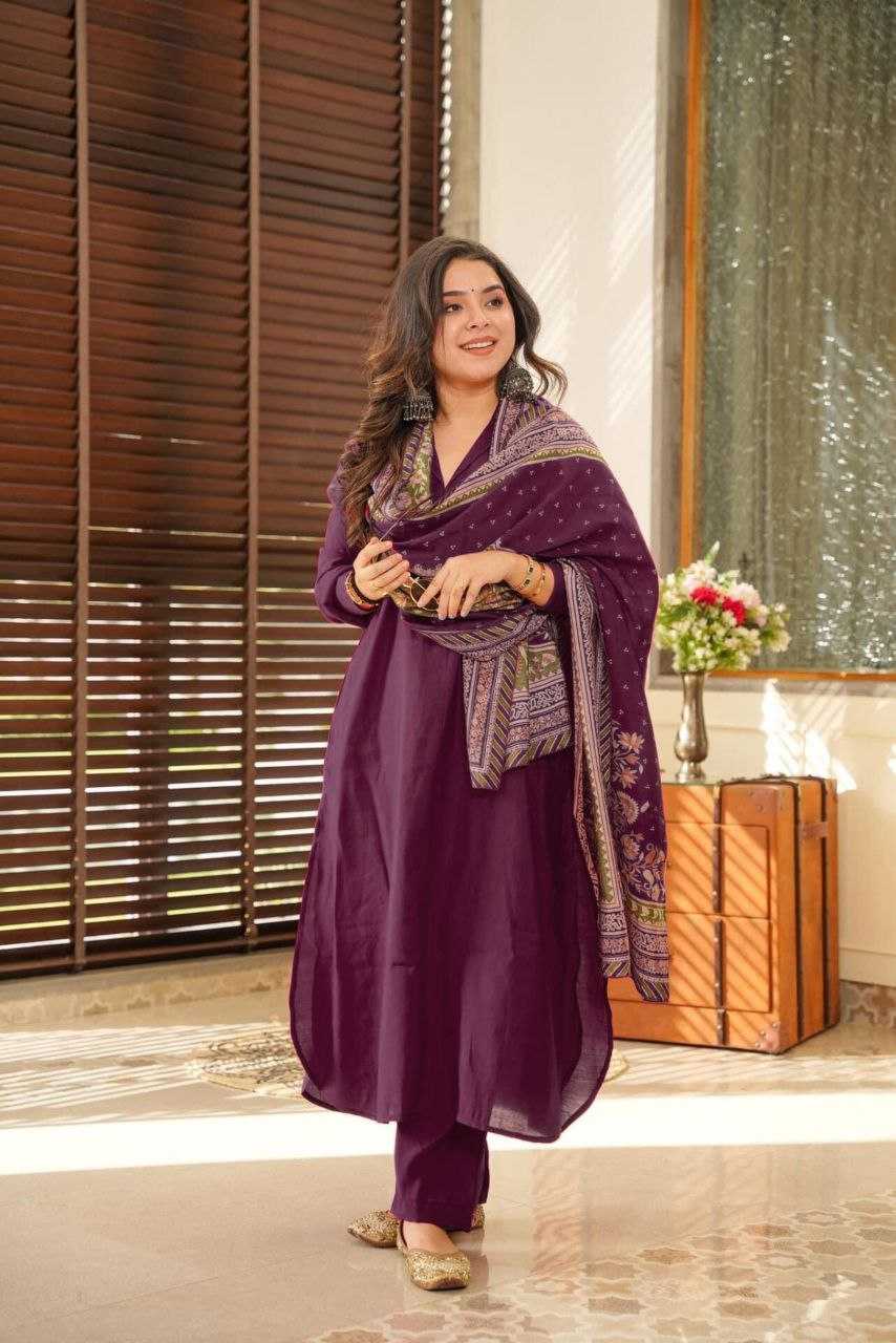 Ynf Pure Cotton KESH529 AADITI Kurti Wholesale Casual Kurtis Festive Kurtis Kurti Bottom With Dupatta Manufacturer