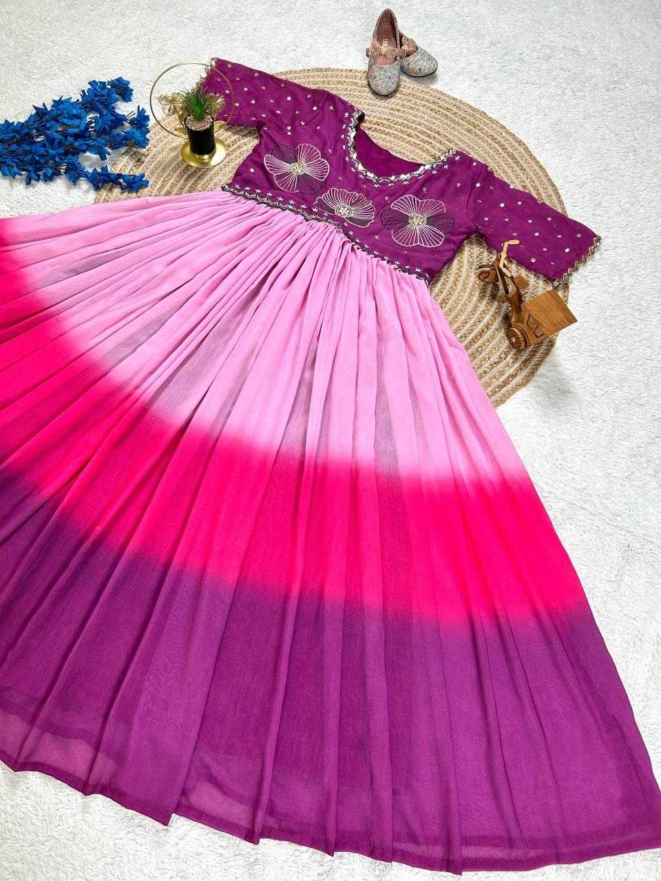 Ynf Pure Cotton KESH539 Stylish Gowns Wholesale Printed Gowns Fancy Gowns Long Gowns Manufacturer