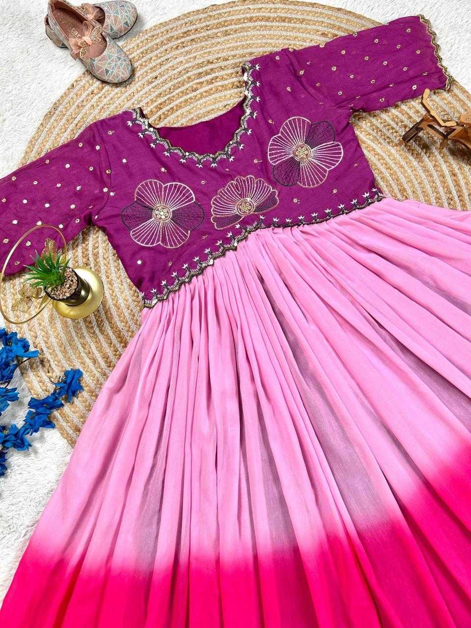 Ynf Pure Cotton KESH539 Stylish Gowns Wholesale Printed Gowns Fancy Gowns Long Gowns Manufacturer