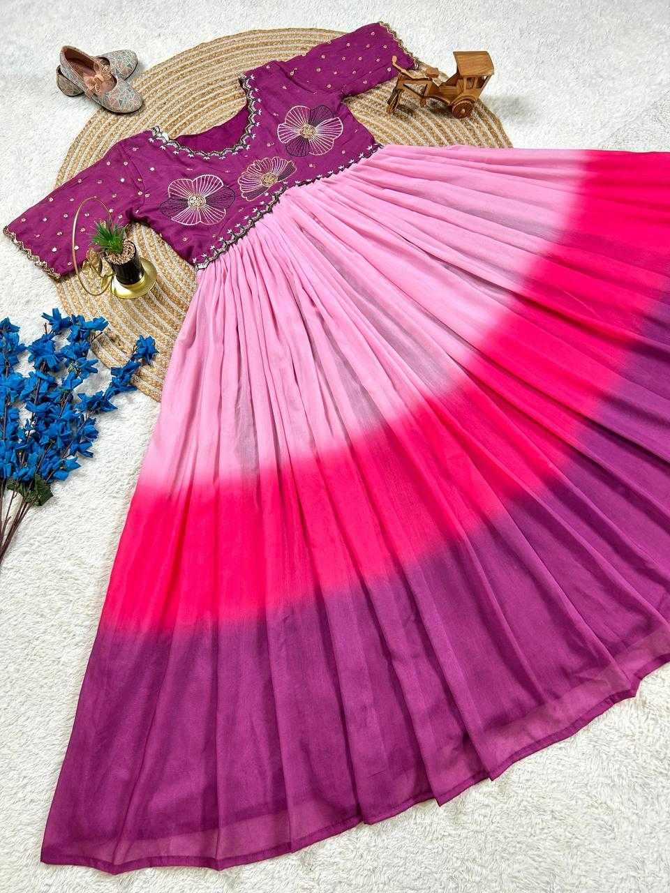 Ynf Pure Cotton KESH539 Stylish Gowns Wholesale Printed Gowns Fancy Gowns Long Gowns Manufacturer