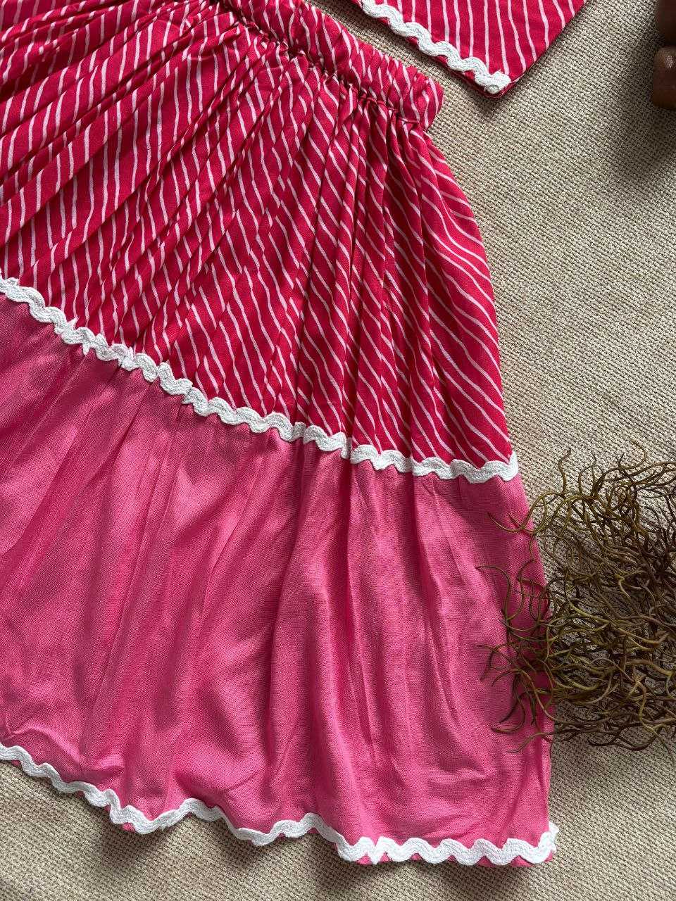 Ynf Pure Cotton RIN107 WESTERN Kids Wear Wholesale Kids Lehenga Manufacturer
