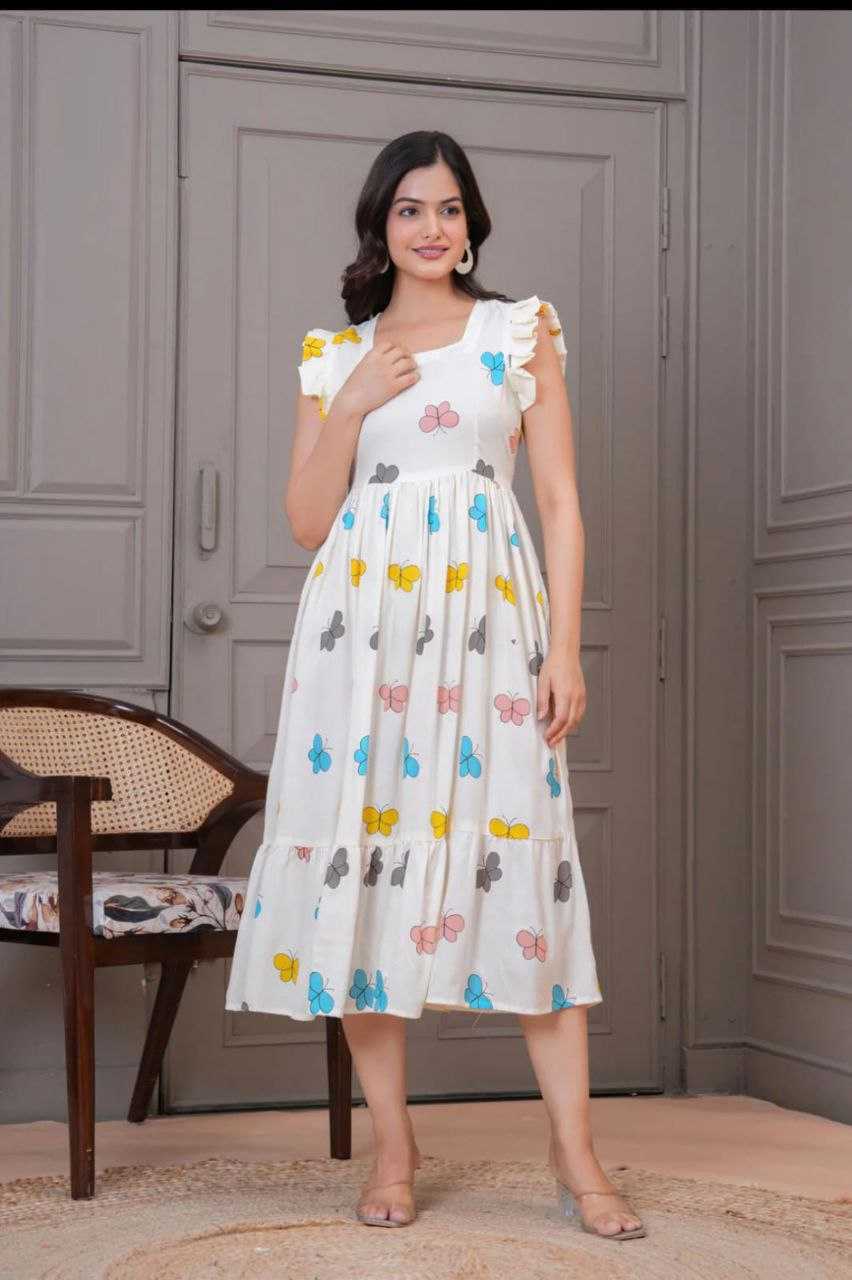 Ynf Pure Cotton RIN197 4817 Gowns Wholesale Fancy Gowns Party Gowns Designer Gowns Manufacturer
