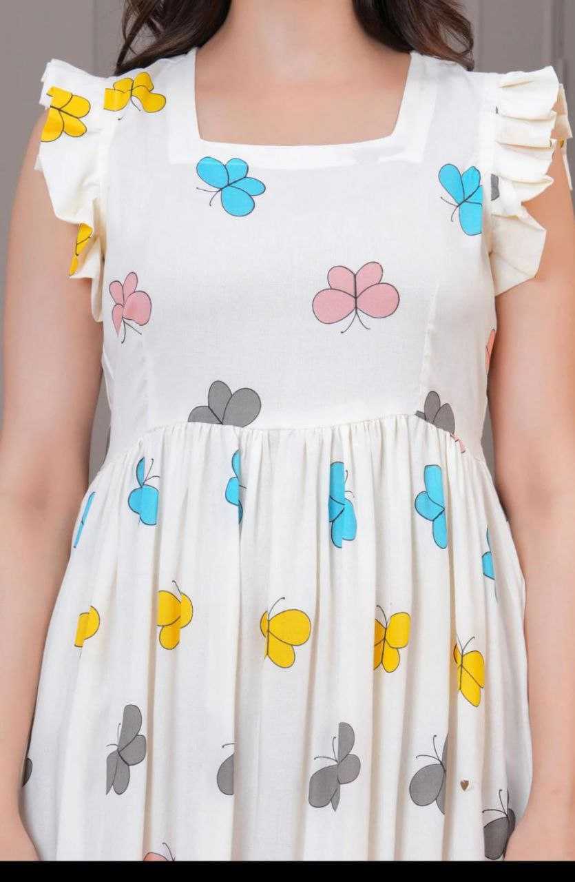 Ynf Pure Cotton RIN197 4817 Gowns Wholesale Fancy Gowns Party Gowns Designer Gowns Manufacturer