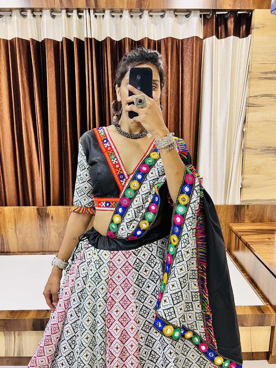 Ynf Pure Cotton RIN227 7036 Lehengas Festive Collections Wholesale Fancy Lehenga Printed Lehenga Embroidered Lehenga Navratri Chaniya Choli Manufacturer