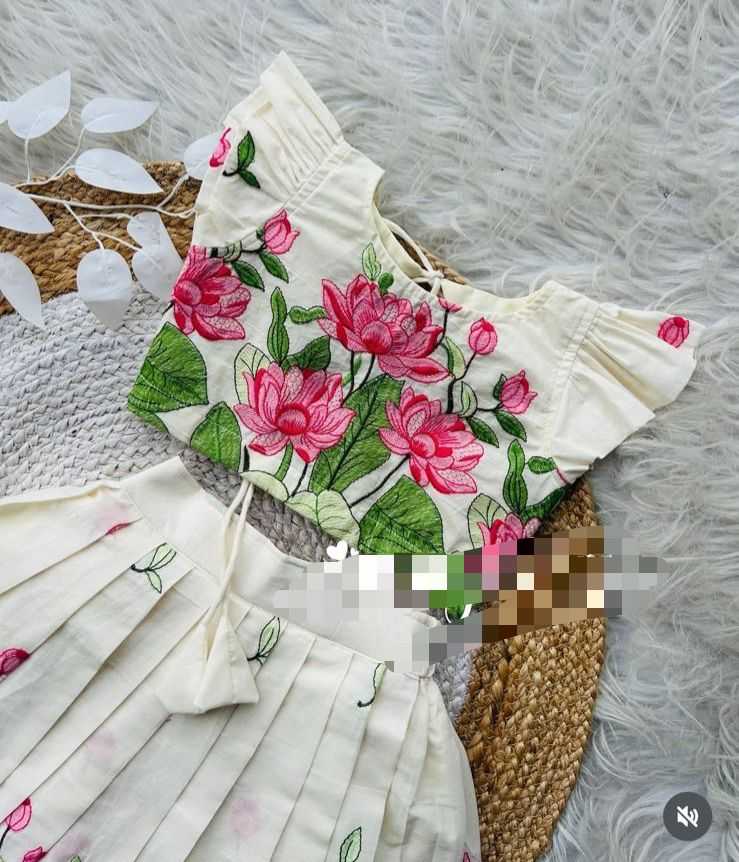 Ynf Pure Cotton RIN235 Heavy crape Kids Wear Wholesale Kids Lehenga Kids Lehenga Choli Baby Girl Lehenga Manufacturer