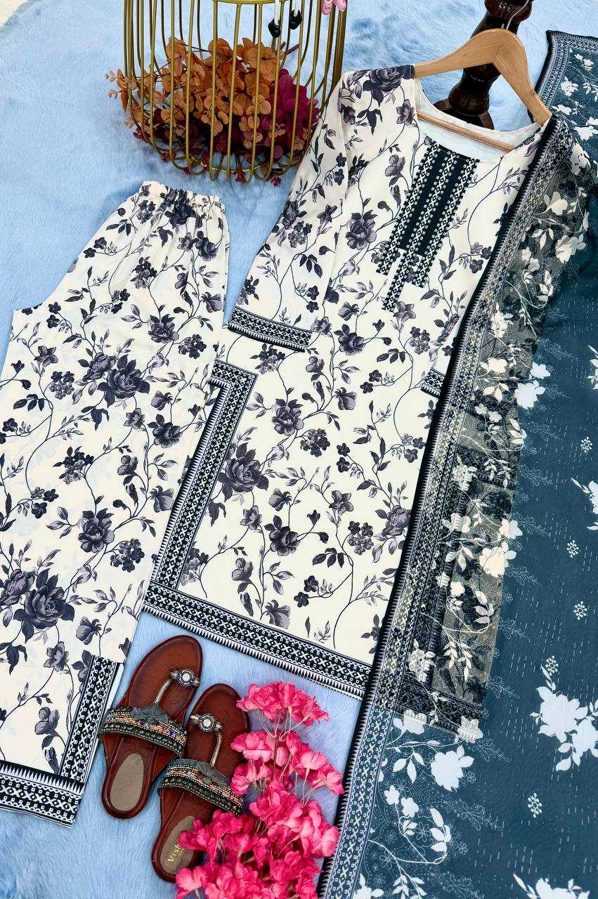 Ynf Pure Crepe KESH141 1124 Suits & Dresses Western Wears Festive Collections Wholesale Co-ord Set Casual Dresses Printed Dresses Manufacturer