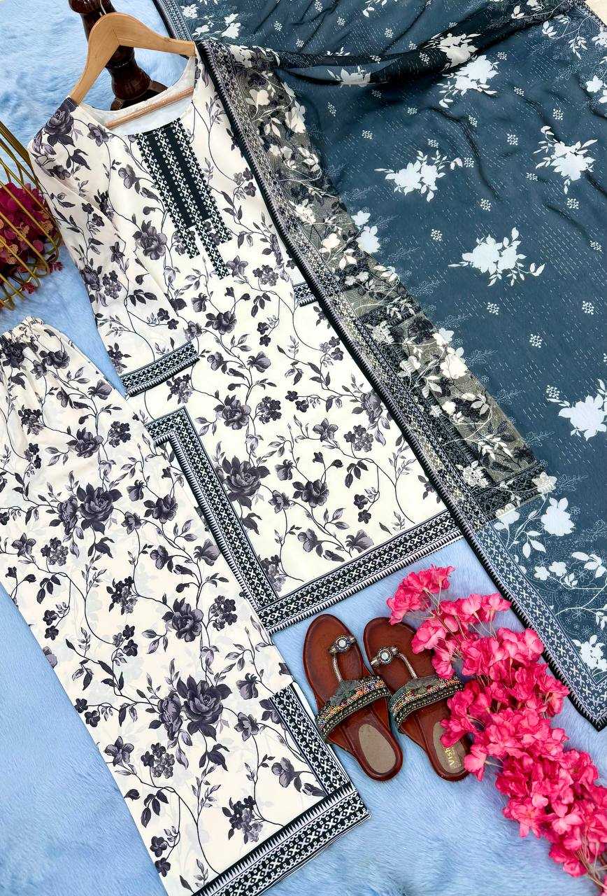 Ynf Pure Crepe KESH141 1124 Suits & Dresses Western Wears Festive Collections Wholesale Co-ord Set Casual Dresses Printed Dresses Manufacturer