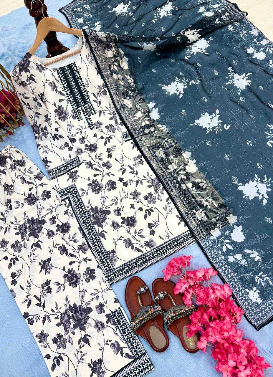 Ynf Pure Crepe KESH141 1124 Suits & Dresses Western Wears Festive Collections Wholesale Co-ord Set Casual Dresses Printed Dresses Manufacturer
