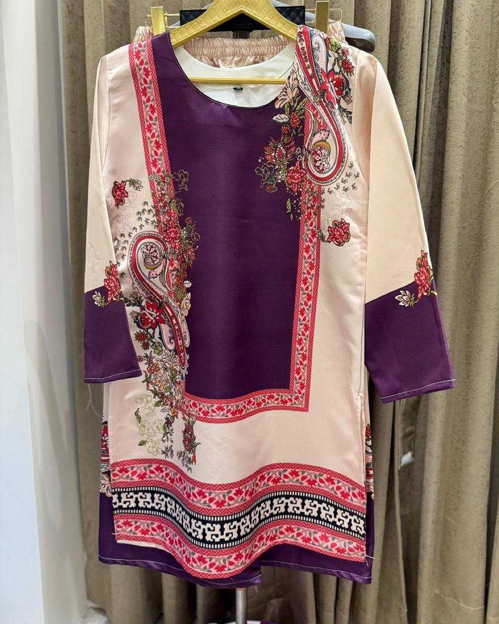 Ynf Pure Crepe KESH159 1357 Kurti Wholesale Designer Kurtis Printed Kurtis Kurti With Pants Manufacturer