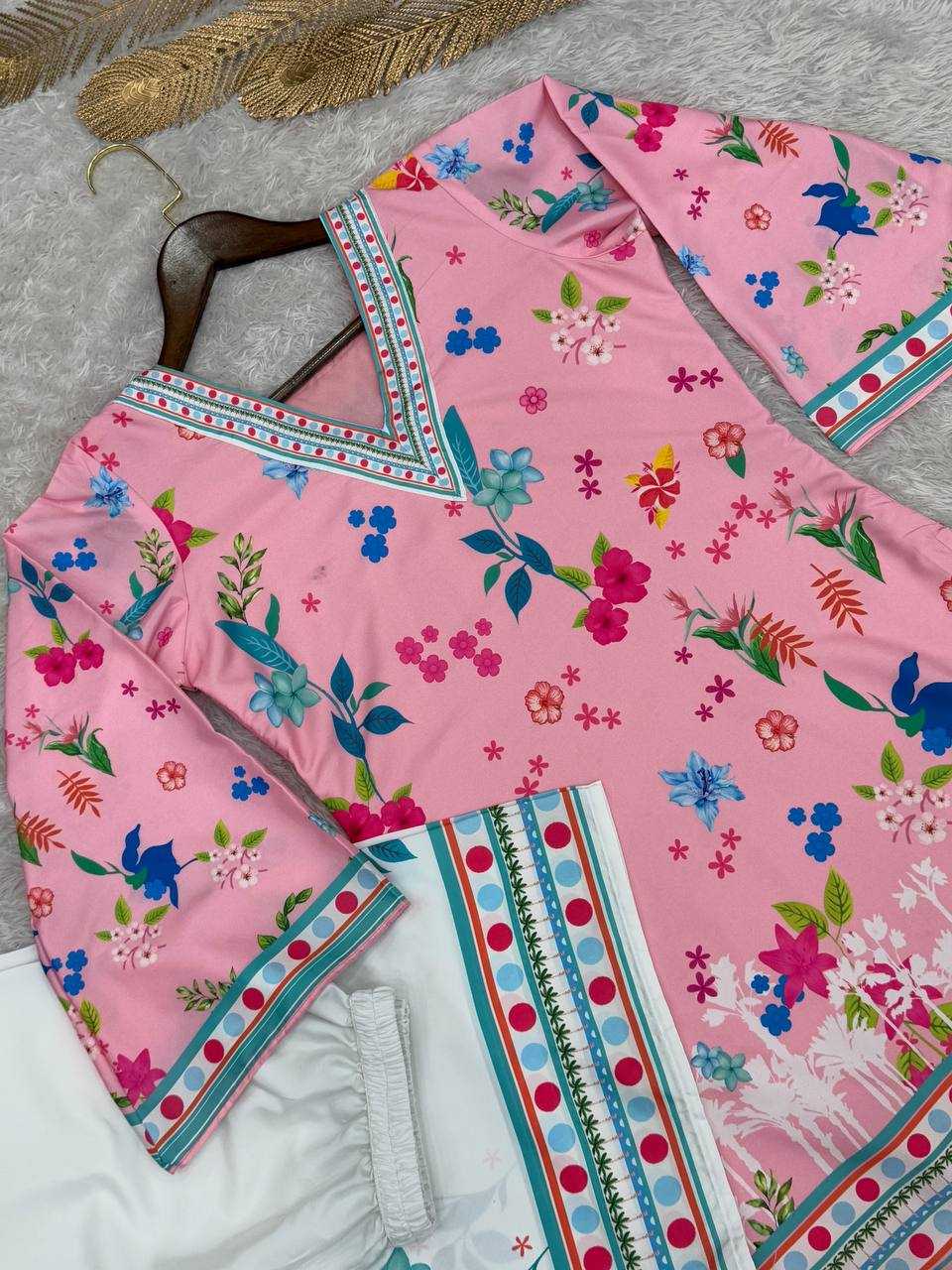 Ynf Pure Crepe KESH159 1358 Kurti Wholesale Designer Kurtis Printed Kurtis Kurti With Palazzo Manufacturer