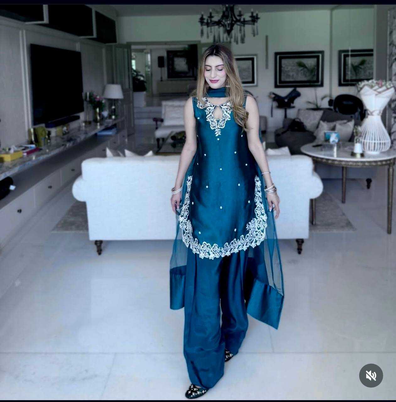 Ynf Pure Crepe KESH506 1203 Suits & Dresses Wedding Collections Festive Collections Wholesale Embroidery Suits Designer Suits Party Wear Dresses Manufacturer