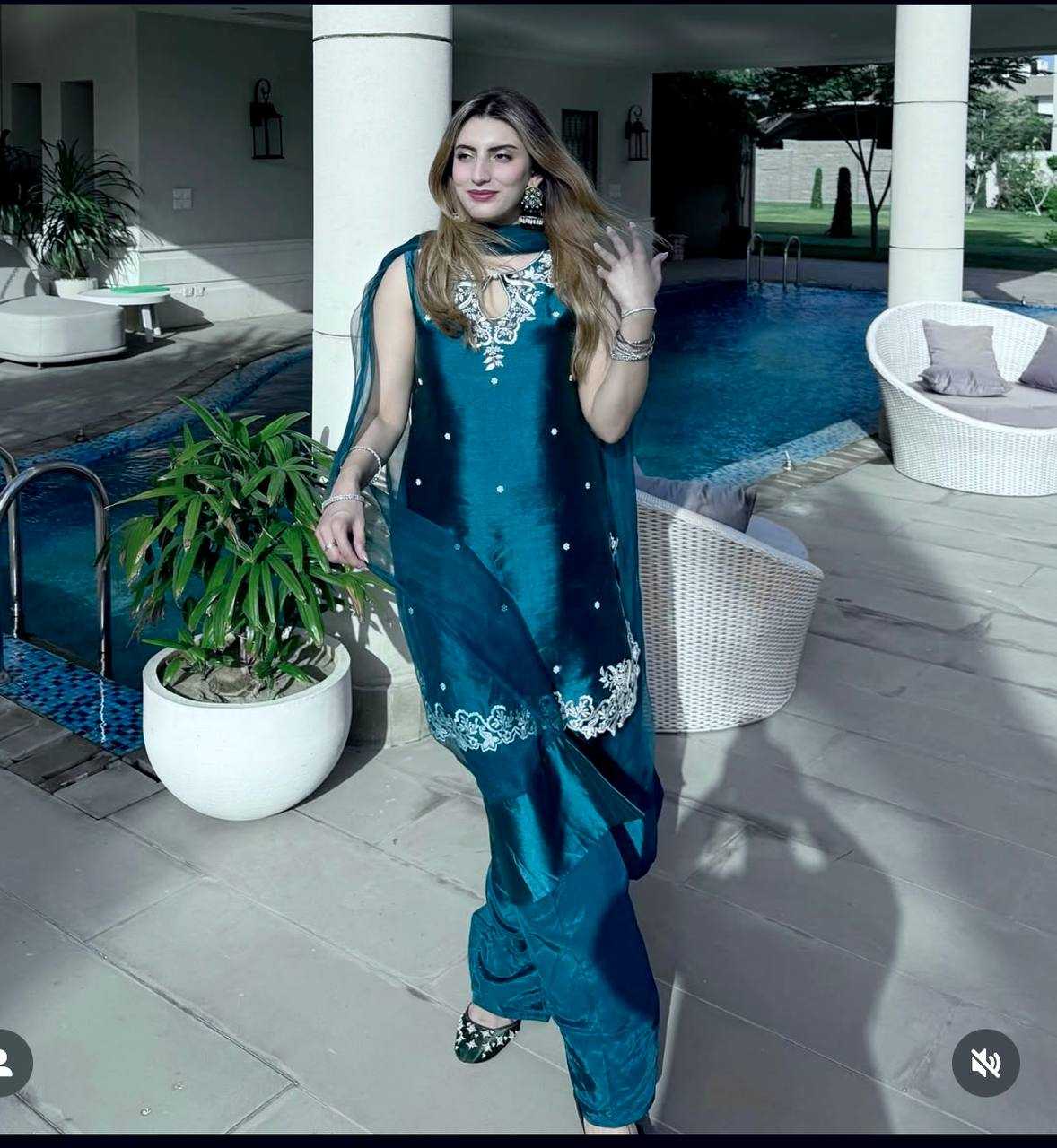 Ynf Pure Crepe KESH506 1203 Suits & Dresses Wedding Collections Festive Collections Wholesale Embroidery Suits Designer Suits Party Wear Dresses Manufacturer
