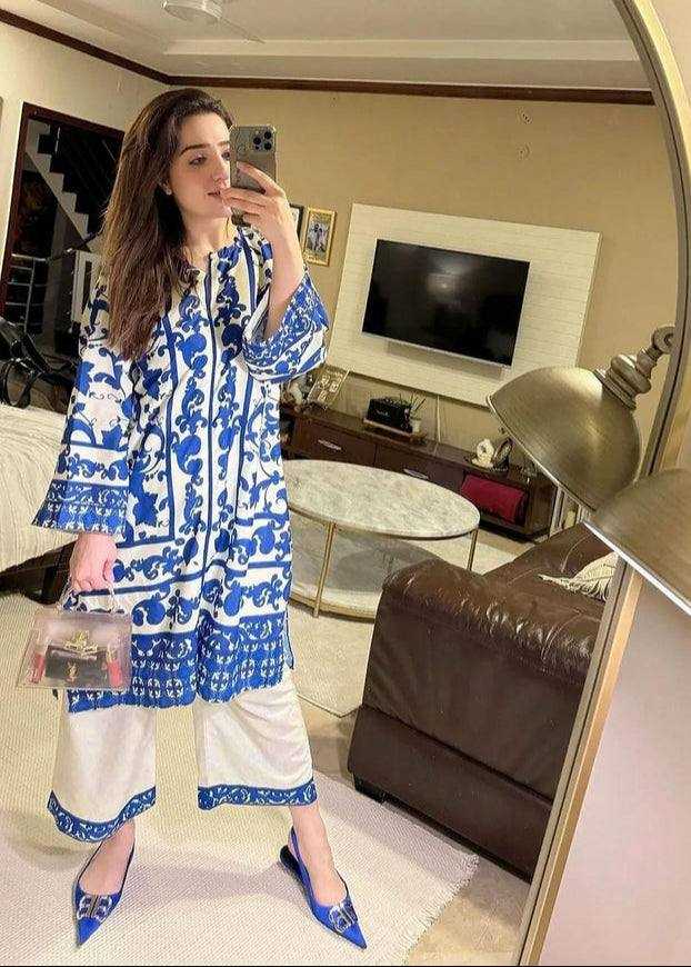 Ynf Pure Crepe KESH526 104 Suits & Dresses Western Wears Plus Size Collections Wholesale Co-ord Set Palazzo Suit Printed Dresses Manufacturer
