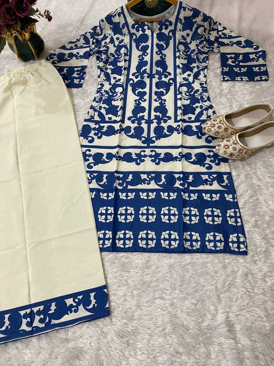 Ynf Pure Crepe KESH526 104 Suits & Dresses Western Wears Plus Size Collections Wholesale Co-ord Set Palazzo Suit Printed Dresses Manufacturer