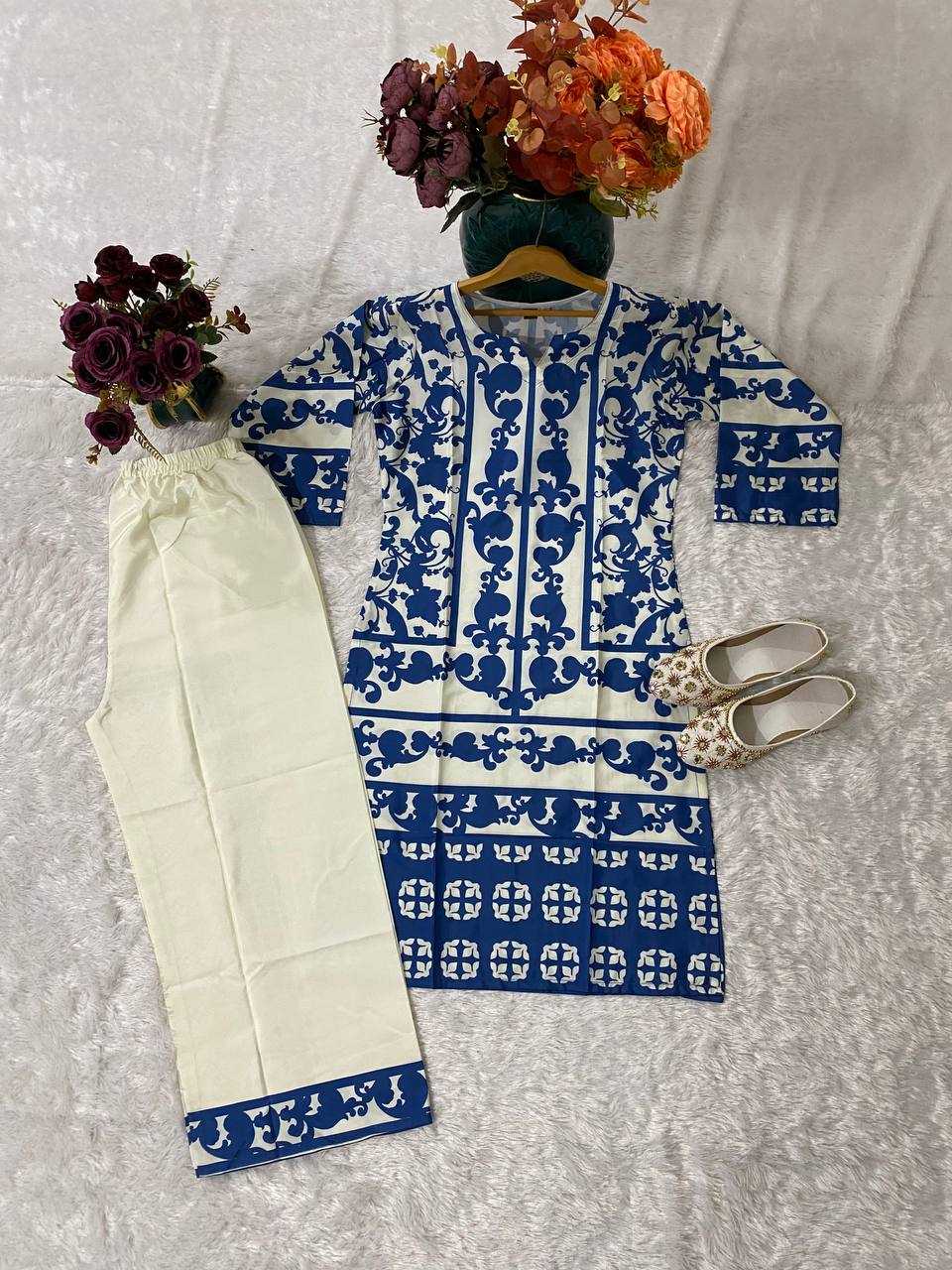 Ynf Pure Crepe KESH526 104 Suits & Dresses Western Wears Plus Size Collections Wholesale Co-ord Set Palazzo Suit Printed Dresses Manufacturer