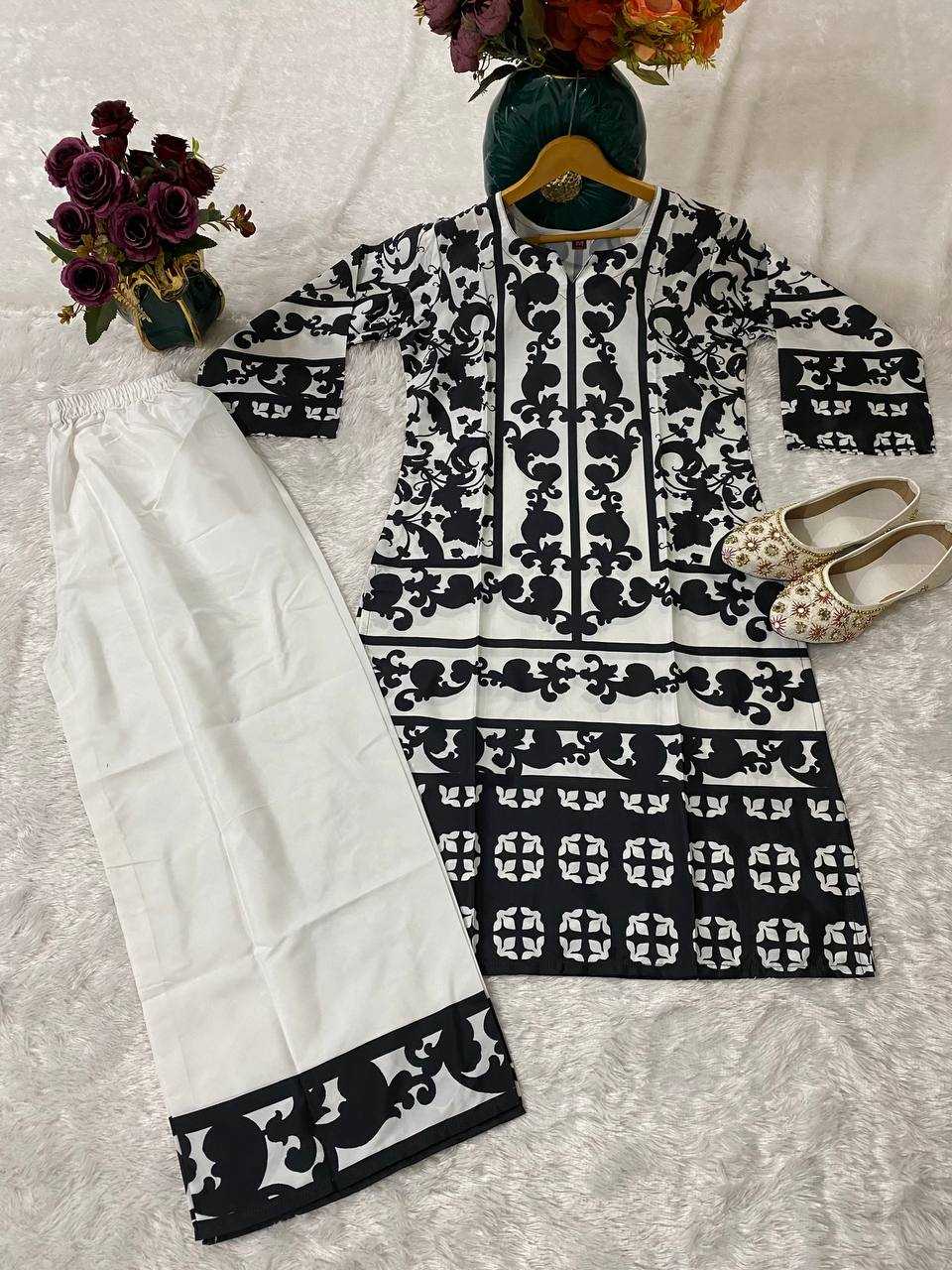 Ynf Pure Crepe KESH526 104 Suits & Dresses Western Wears Plus Size Collections Wholesale Co-ord Set Palazzo Suit Printed Dresses Manufacturer