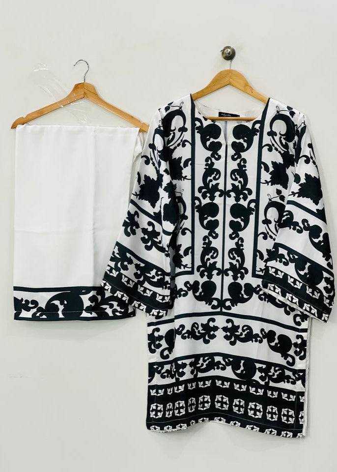 Ynf Pure Crepe KESH526 104 Suits & Dresses Western Wears Plus Size Collections Wholesale Co-ord Set Palazzo Suit Printed Dresses Manufacturer
