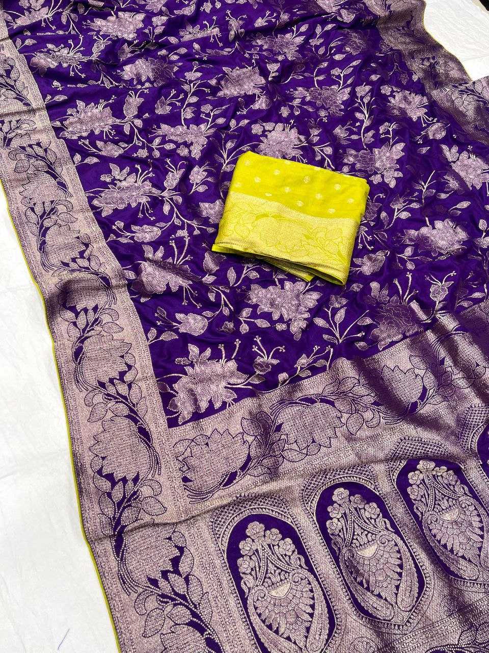Ynf Pure Crepe RIN225 947 Sarees Wedding Collections Festive Collections Wholesale Georgette Sarees Festive Sarees Sarees With Blouse Manufacturer