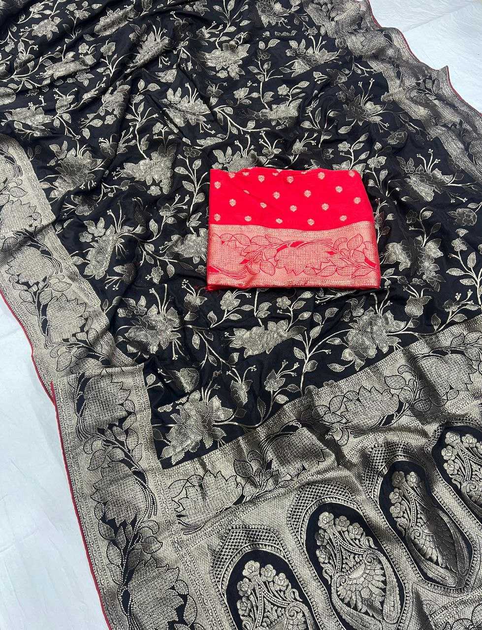 Ynf Pure Crepe RIN225 947 Sarees Wedding Collections Festive Collections Wholesale Georgette Sarees Festive Sarees Sarees With Blouse Manufacturer