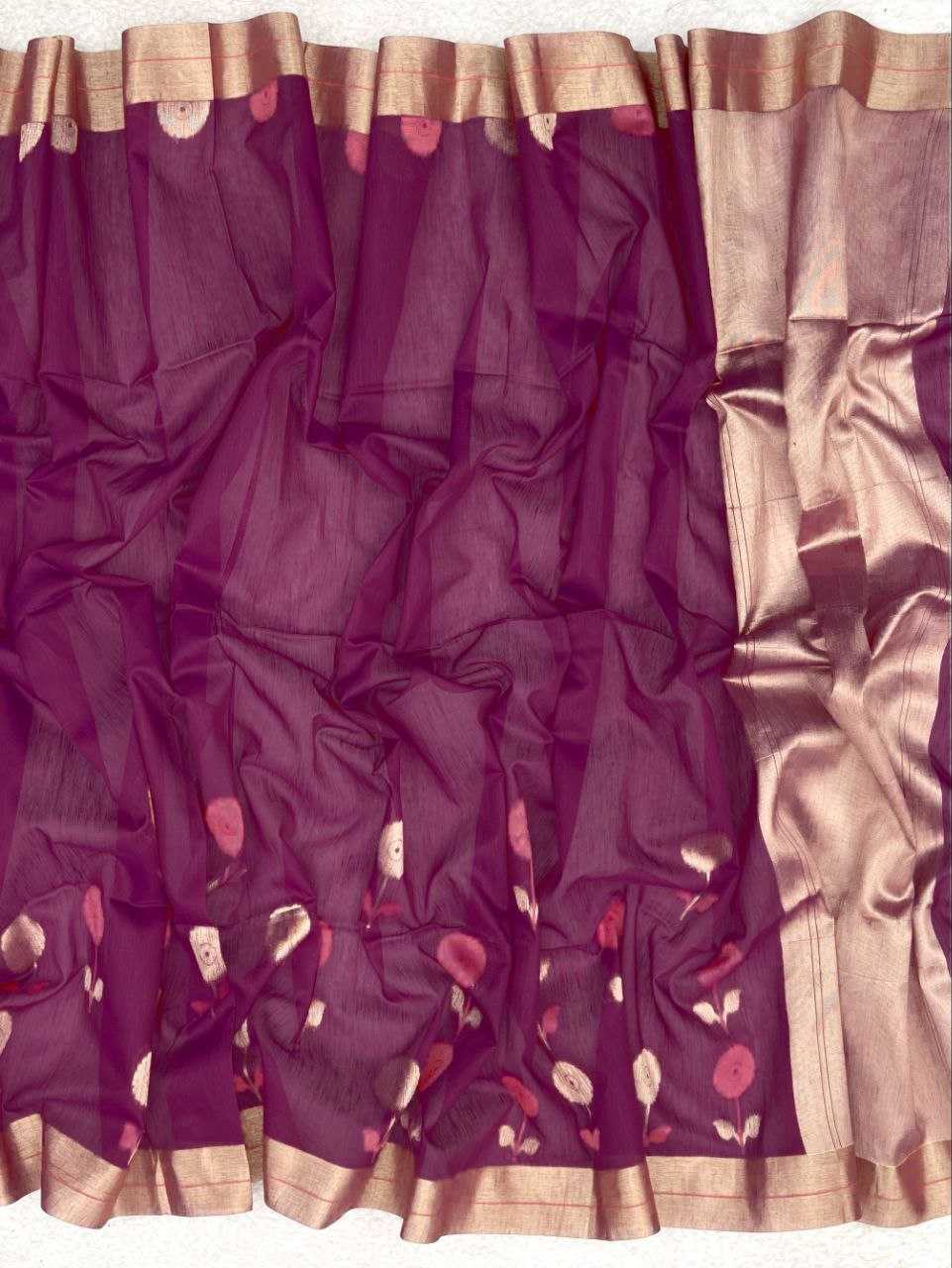 Ynf Pure Linen KESH532 MUKHI SILK Sarees Wedding Collections Festive Collections Wholesale Floral Sarees Traditional Sarees Linen Sarees Manufacturer