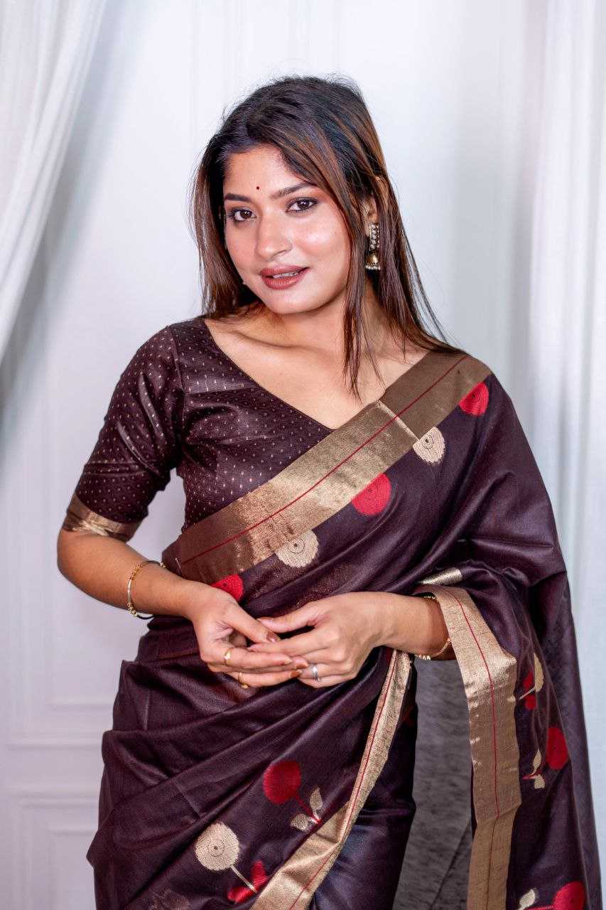 Ynf Pure Linen KESH532 MUKHI SILK Sarees Wedding Collections Festive Collections Wholesale Floral Sarees Traditional Sarees Linen Sarees Manufacturer