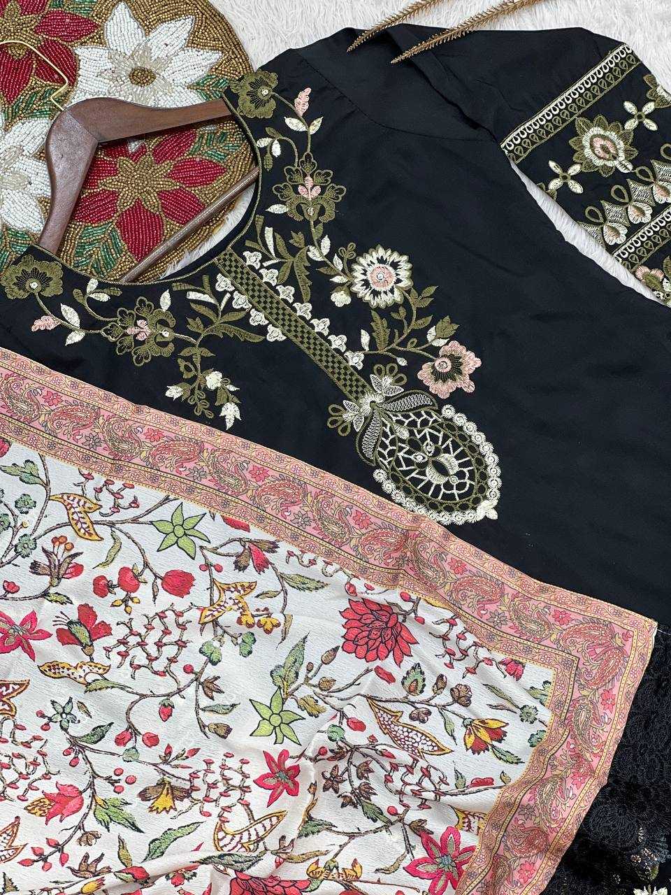 Ynf Pure Maska Silk KESH159 613 Kurti Wholesale Kurti Bottom With Dupatta Embroidered Kurtis Kurti With Palazzo Manufacturer