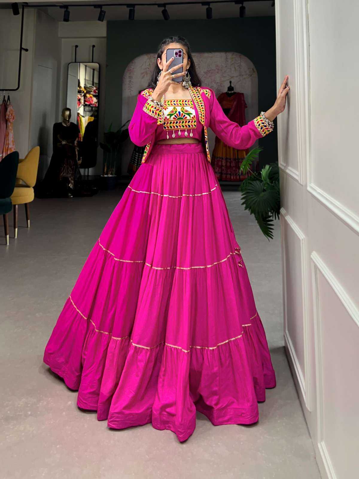 Ynf Pure Rayon KESH134 1606 Lehengas Wholesale Designer Lehenga Embroidered Lehenga Gota Patti Lehenga Manufacturer