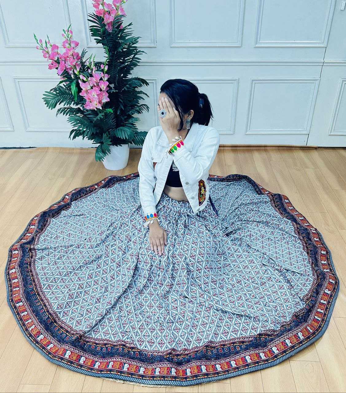 Ynf Pure Rayon KESH511 Pagli Festive Collections Wholesale Navratri Chaniya Choli Manufacturer