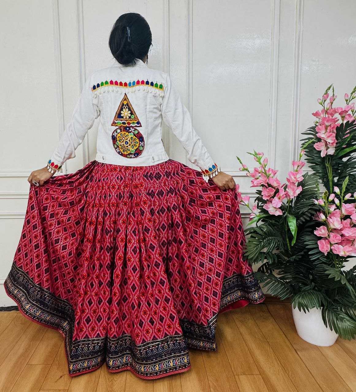 Ynf Pure Rayon KESH511 Pagli Festive Collections Wholesale Navratri Chaniya Choli Manufacturer