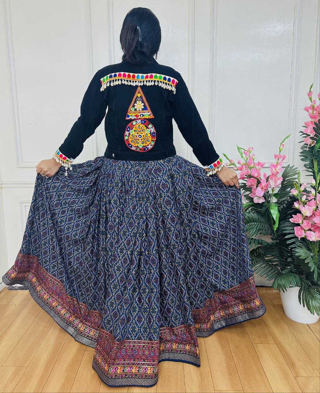Ynf Pure Rayon KESH511 Pagli Festive Collections Wholesale Navratri Chaniya Choli Manufacturer