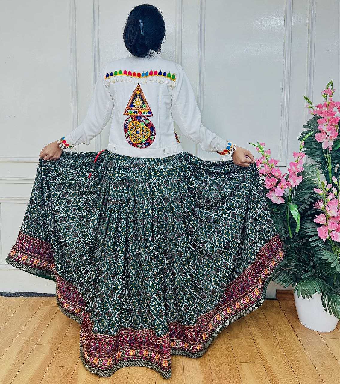 Ynf Pure Rayon KESH511 Pagli Festive Collections Wholesale Navratri Chaniya Choli Manufacturer