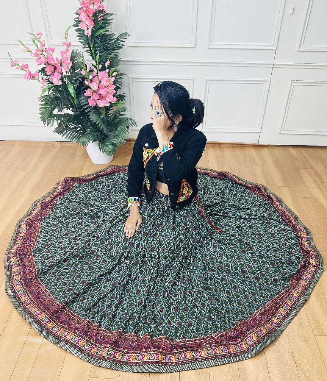 Ynf Pure Rayon KESH511 Pagli Festive Collections Wholesale Navratri Chaniya Choli Manufacturer