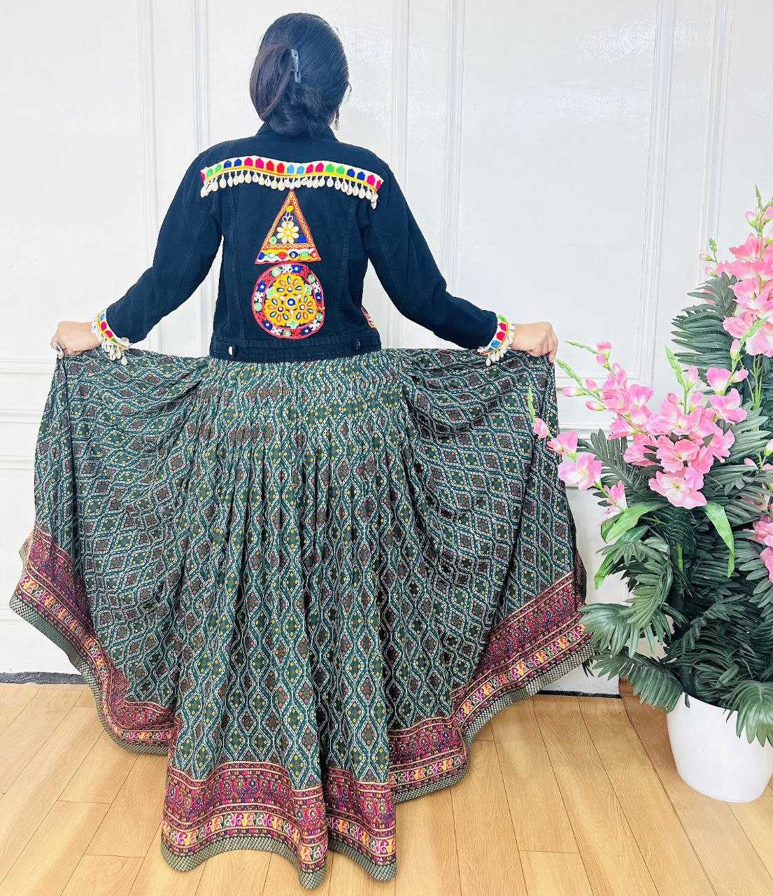 Ynf Pure Rayon KESH511 Pagli Festive Collections Wholesale Navratri Chaniya Choli Manufacturer
