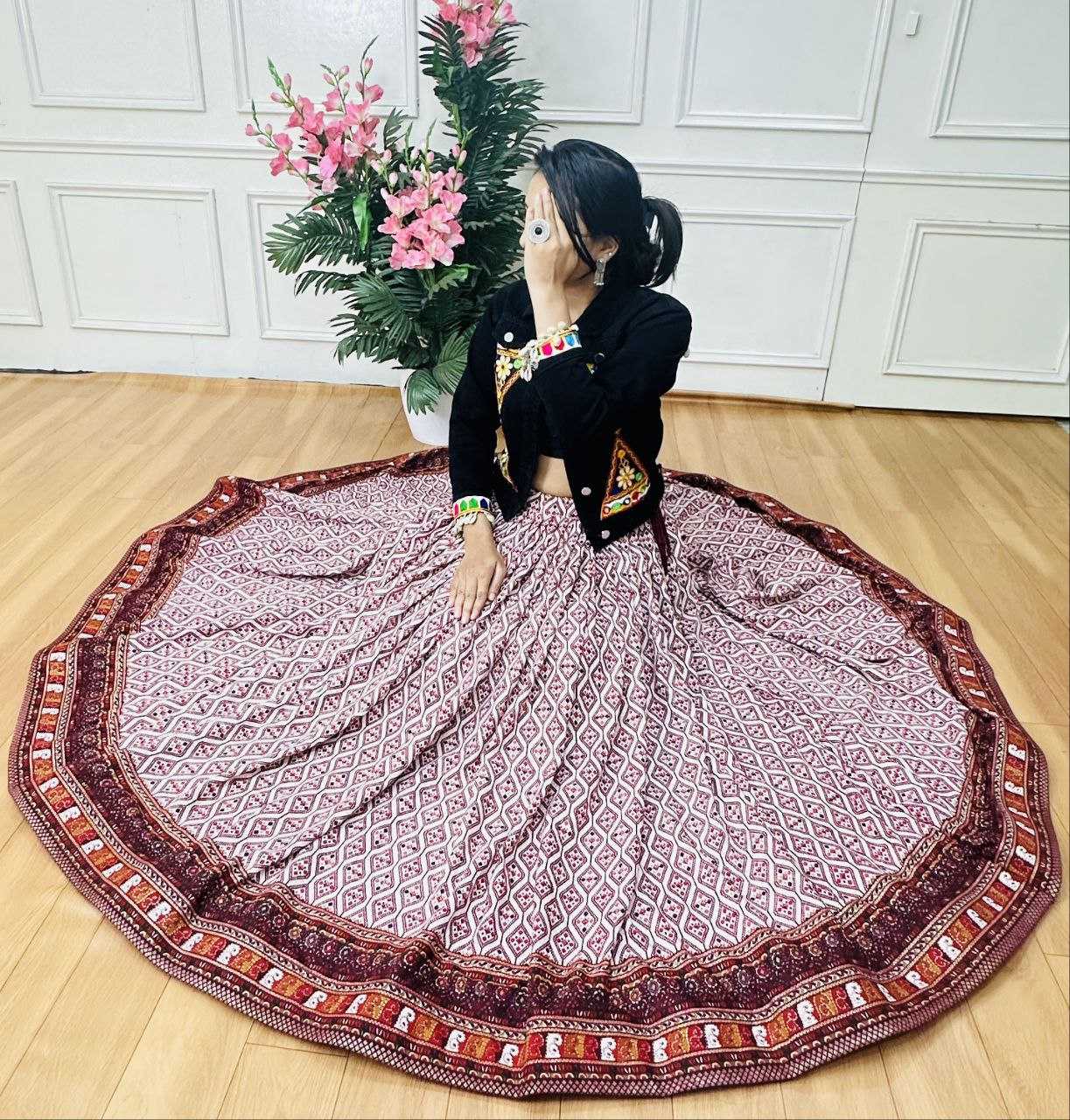 Ynf Pure Rayon KESH511 Pagli Festive Collections Wholesale Navratri Chaniya Choli Manufacturer