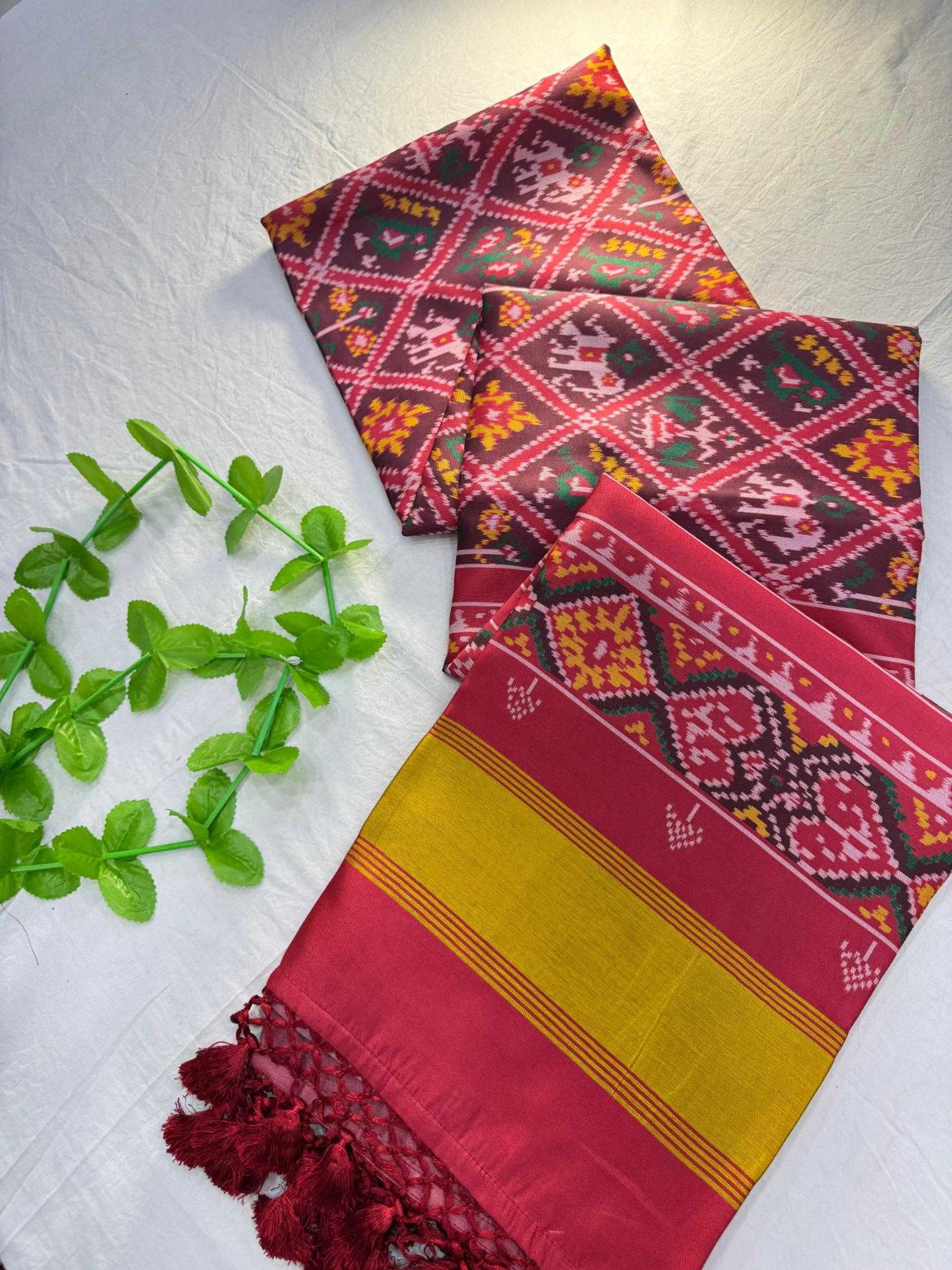 Ynf Pure Silk KESH532 MOTI MAHAL PATOLA Sarees Wholesale Designer Sarees Party Wear Sarees Fancy Sarees Manufacturer