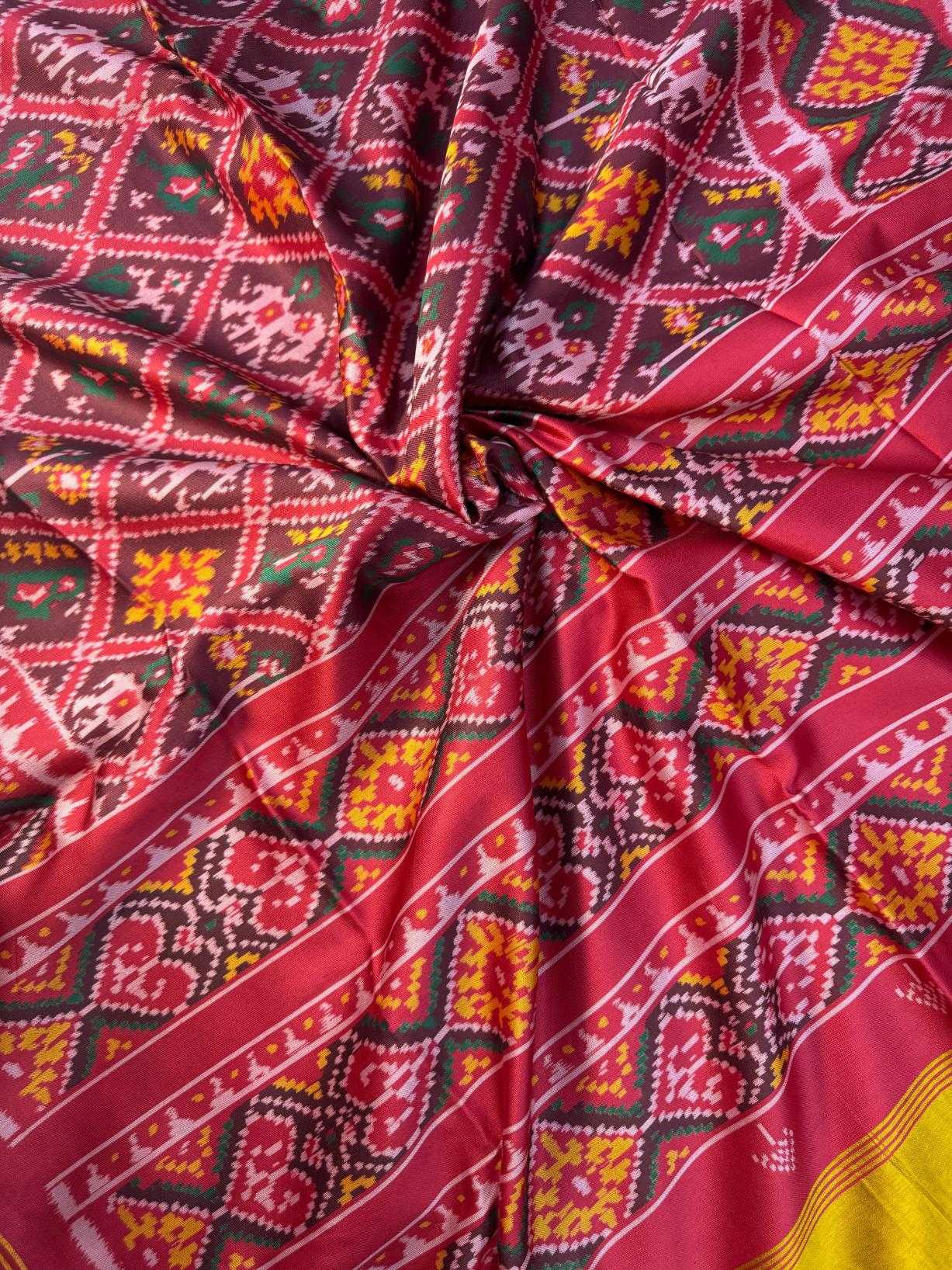 Ynf Pure Silk KESH532 MOTI MAHAL PATOLA Sarees Wholesale Designer Sarees Party Wear Sarees Fancy Sarees Manufacturer