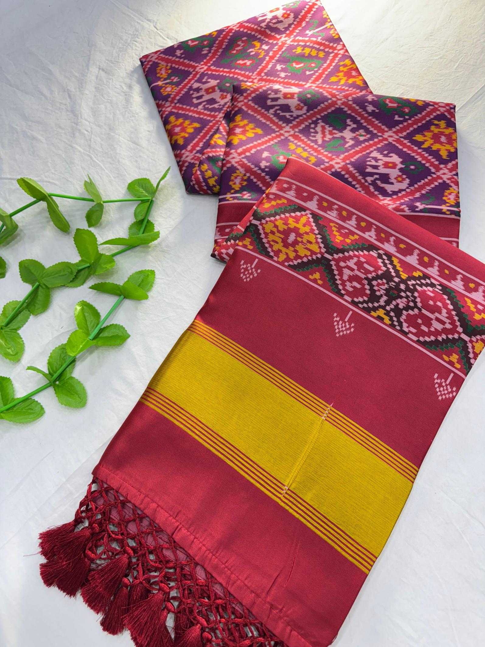 Ynf Pure Silk KESH532 MOTI MAHAL PATOLA Sarees Wholesale Designer Sarees Party Wear Sarees Fancy Sarees Manufacturer