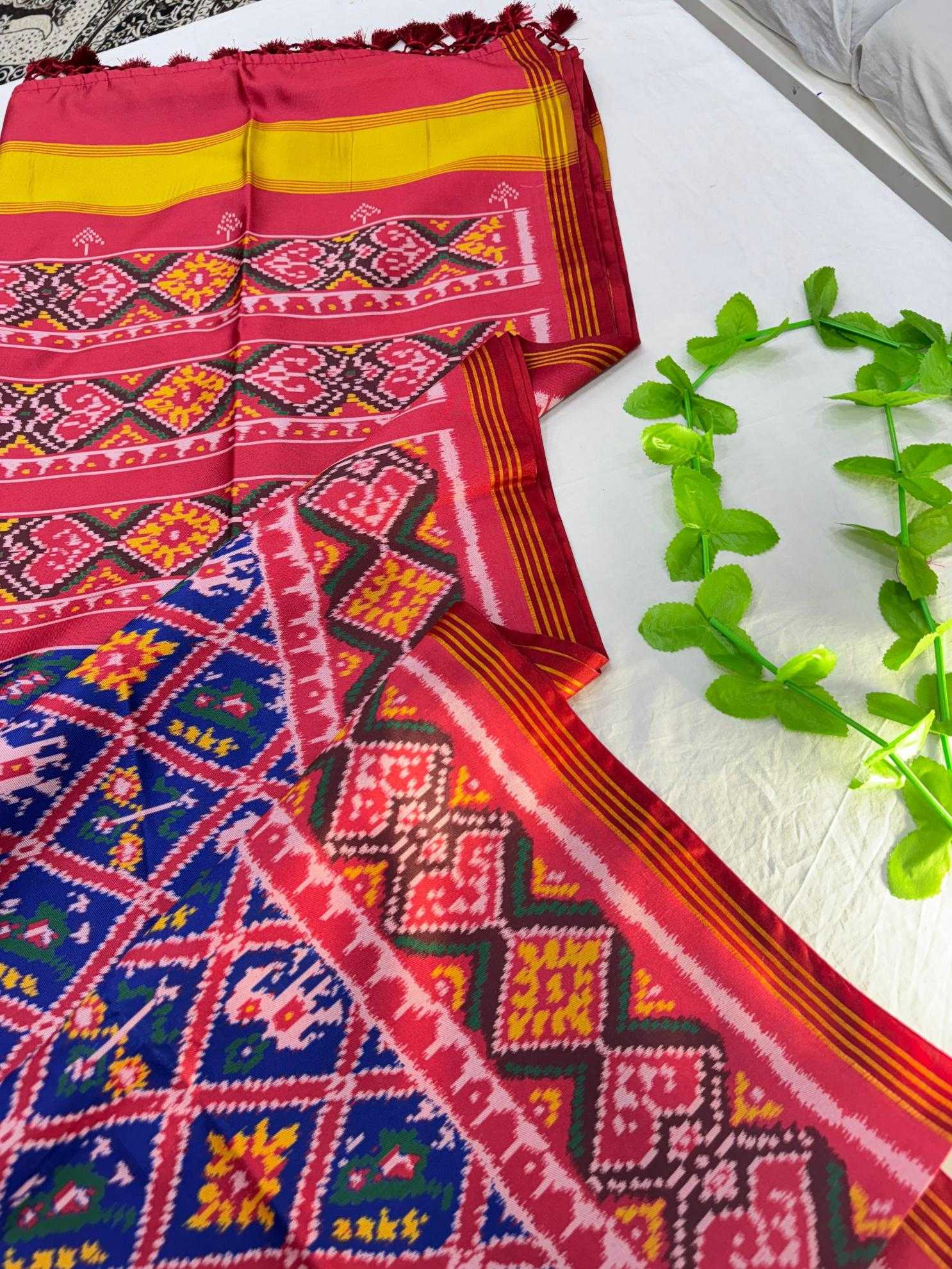 Ynf Pure Silk KESH532 MOTI MAHAL PATOLA Sarees Wholesale Designer Sarees Party Wear Sarees Fancy Sarees Manufacturer