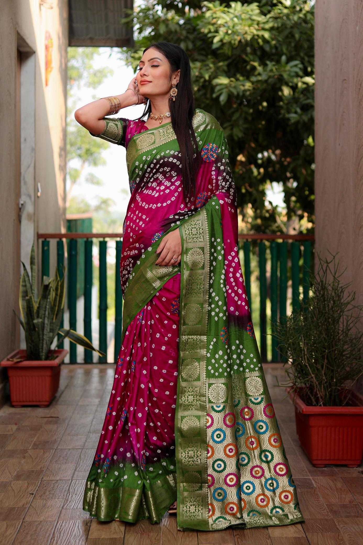 Ynf Pure Silk RIN183 ISHANI Silk Sarees Wholesale Traditional Silk Sarees Designer Silk Sarees Zari Border Silk Sarees Manufacturer