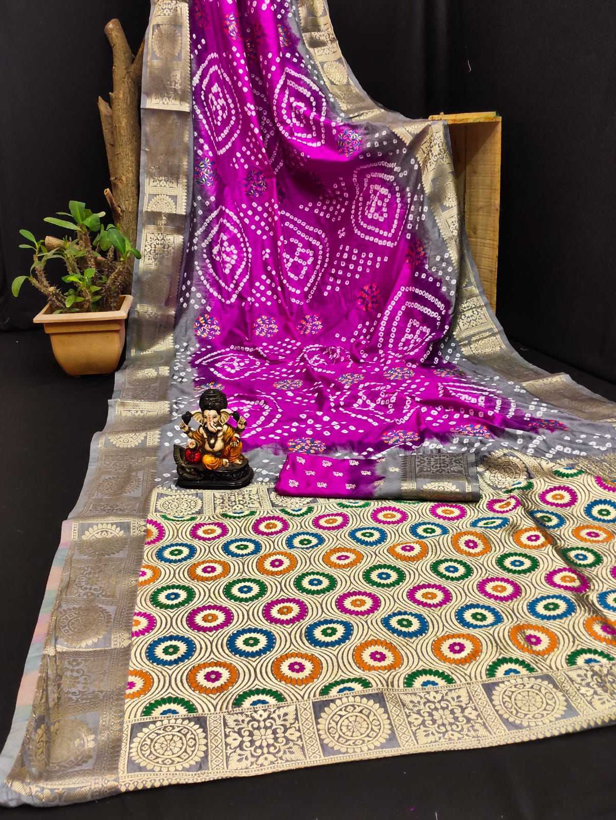 Ynf Pure Silk RIN183 ISHANI Silk Sarees Wholesale Traditional Silk Sarees Designer Silk Sarees Zari Border Silk Sarees Manufacturer