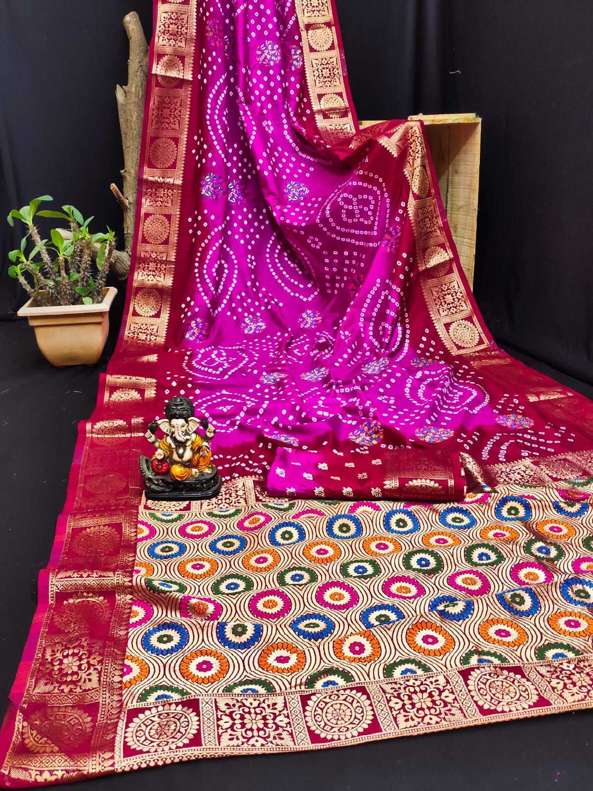 Ynf Pure Silk RIN183 ISHANI Silk Sarees Wholesale Traditional Silk Sarees Designer Silk Sarees Zari Border Silk Sarees Manufacturer