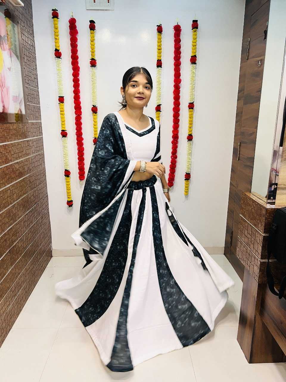 Ynf Pure Silk RIN227 7062 Lehengas Wedding Collections Festive Collections Wholesale Silk Lehenga Mirror Work Lehenga Lehenga With Blouse Manufacturer