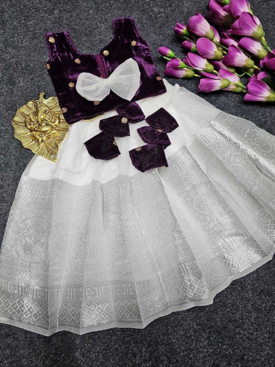 Ynf Pure Soft KESH493 ONAM Kids Wear Festive Collections Wholesale Kids Lehenga Kids Lehenga Choli Onam Collections Manufacturer
