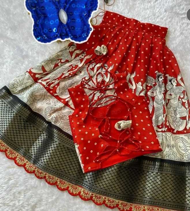 Ynf Pure Viscos KESH493 paavadai Kids Wear Wholesale Kids Lehenga Kids Lehenga Choli Baby Girl Lehenga Manufacturer