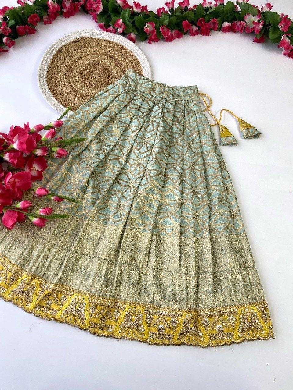 Ynf Pure Viscos KESH503 8024 Kids Wear Wholesale Kids Lehenga Kids Lehenga Choli Baby Girl Lehenga Manufacturer