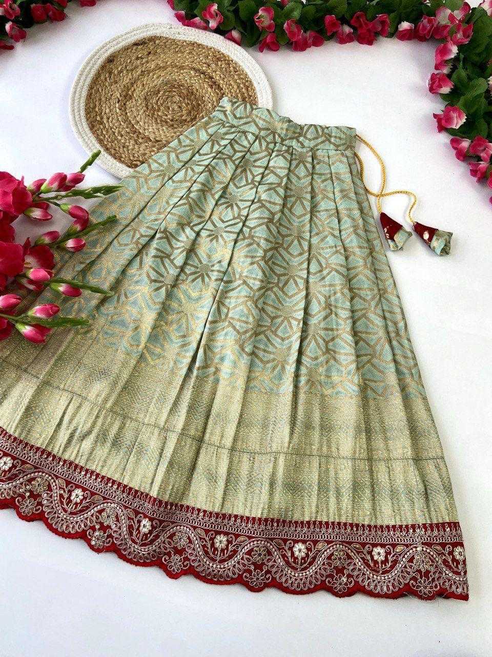 Ynf Pure Viscos KESH503 8024 Kids Wear Wholesale Kids Lehenga Kids Lehenga Choli Baby Girl Lehenga Manufacturer